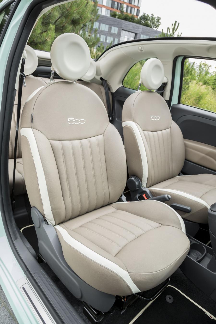 Интерьер Fiat 500C Cult 2014 года  (фото 18 из 44)